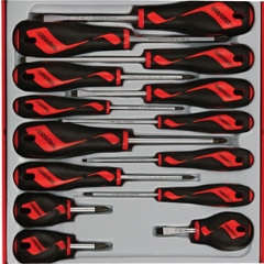 14pc MD Screwdriver Set - TTD-Tray